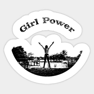 girl Sticker